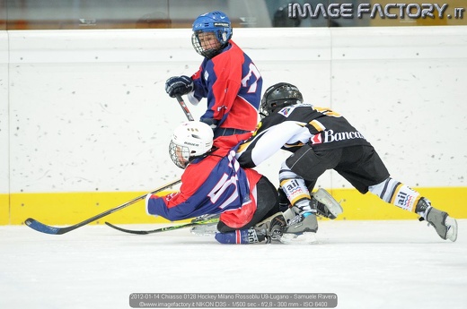 2012-01-14 Chiasso 0128 Hockey Milano Rossoblu U9-Lugano - Samuele Ravera